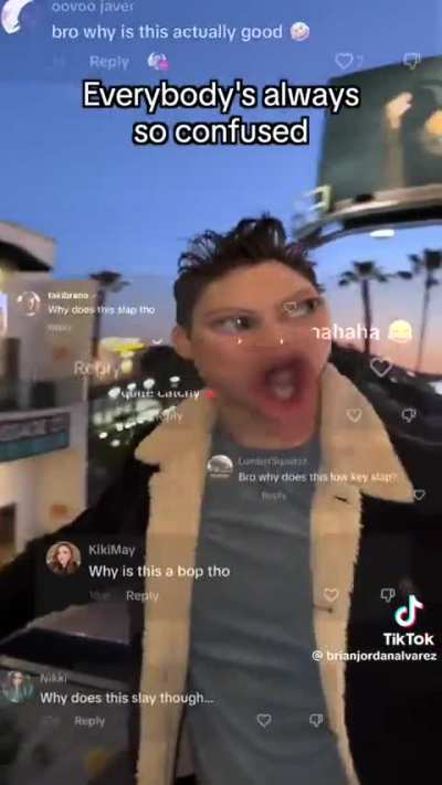 Why would you listen ironically to begin with?