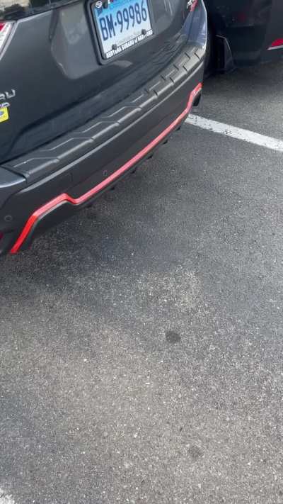 24 forester randomly smokes on start up