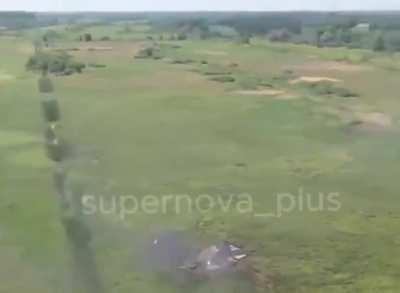 RU POV: another angle of the downed su-35