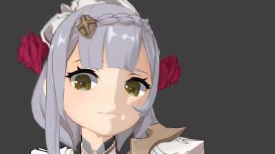 Noelle eyebrow raise meme