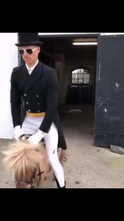 Radahn getting ready to smack some tarnished.