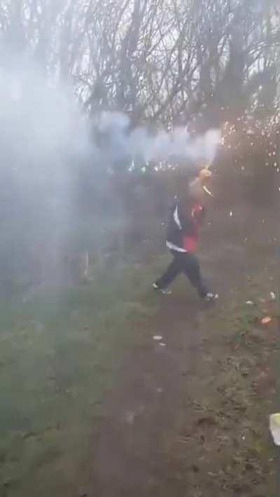 You just wouldn't see a woman doing this...