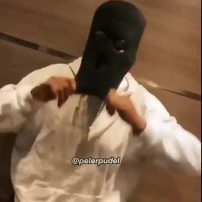 You got a mask? Wai-