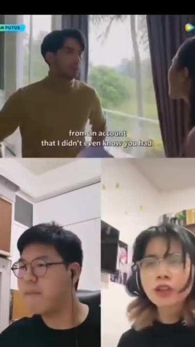 Indonesian film, English subtitle, Japanese dub (Layangan Putus)