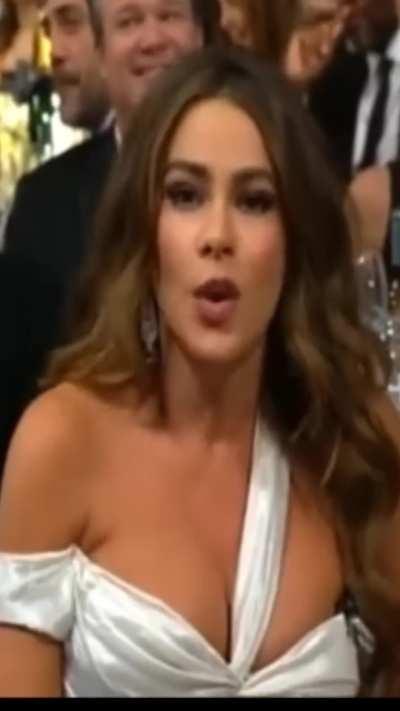Sofia Vergara joking about her boobs