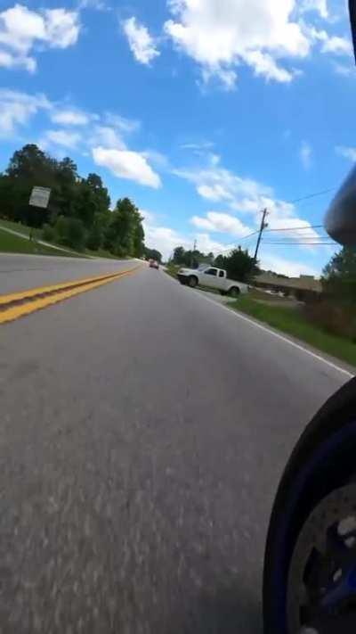 Was almost taken out! Make sure to watch for those left turners.