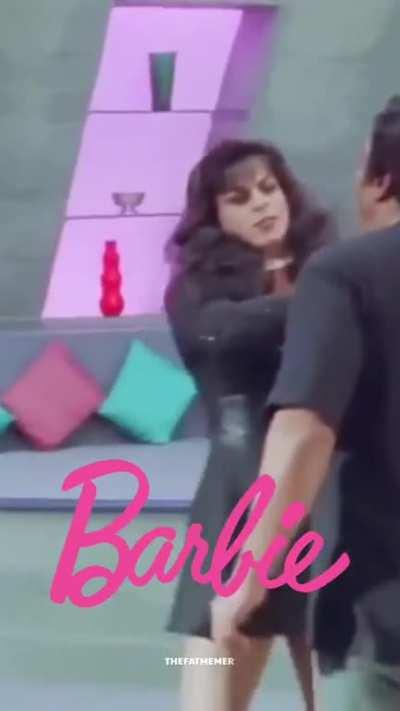 Salman And Srk as Barbie 