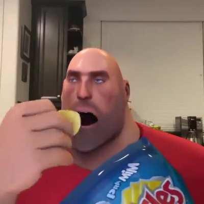 these chips are pretty good, you want some?