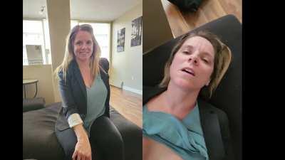 fuckdoll dressed in professional attire gets pounded