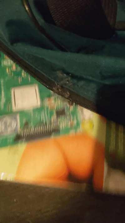 I just started to tidy and got titillated