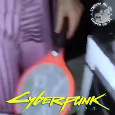 This lady living in the future