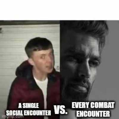 They can kill a BBEG, but can't talk to a child without making it cry...