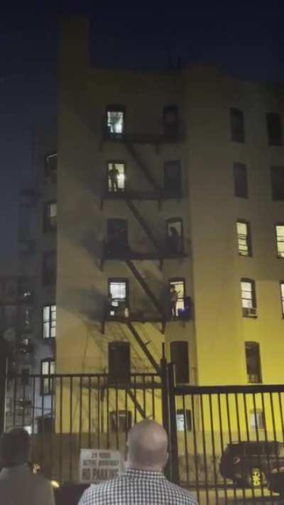 An intimate moment with strangers in Harlem