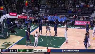 [Highlight] Giannis airballs a free throw. This is his 11th season in the NBA.