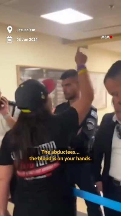 Itamar Ben-Gvir Runs Away From Released ****raeli Hostage in Knesset