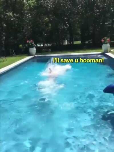 Hooman in danger