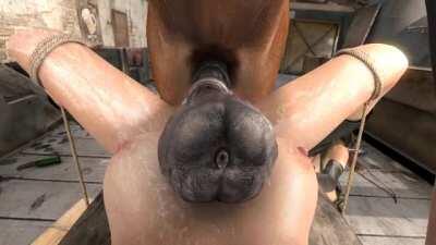 Giving her a good last look