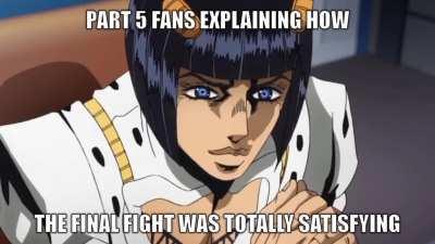 Jojo fans explaining things