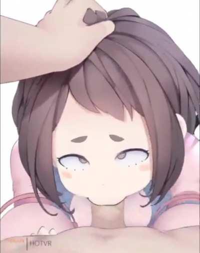 Ochaco sucks you dry