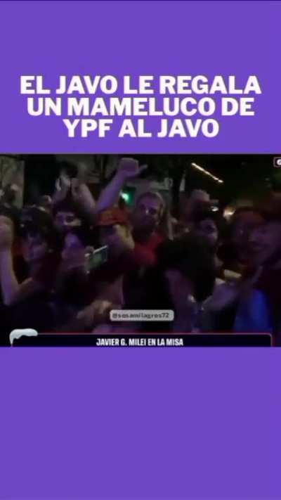El Javo Rural se llevó de regalo Un Mameluco de YPF