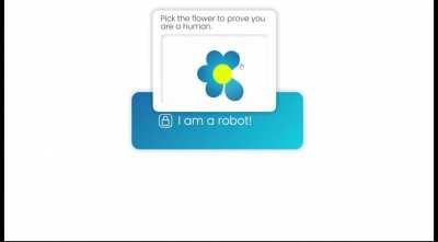 Flower Picker Captcha