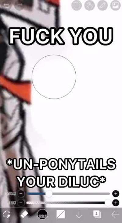 Diluc, where your ponytail at? 🥴