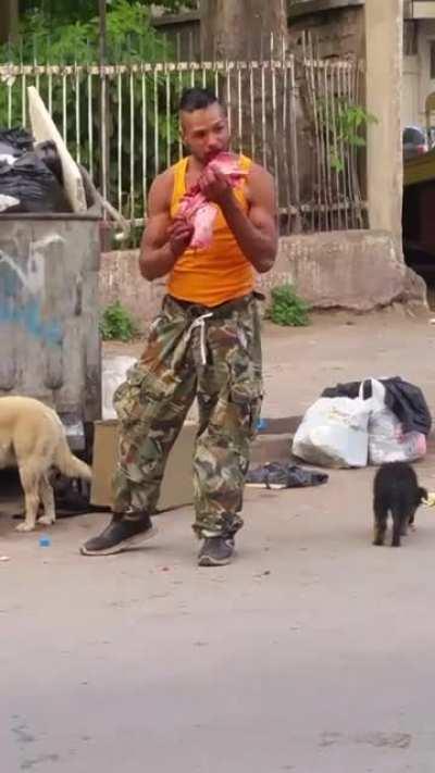 Interesting day somewhere in Bulgaria, guys be strictly carnivorous