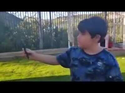 Young chad makes epic music video