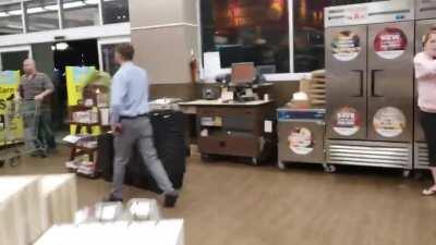 Trans woman goes off on race-card playing transphobic black lady trying to steal from the store and other customer