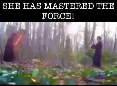 The force is strong with this one