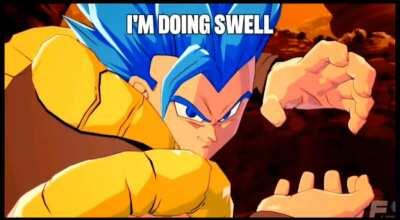 Gogetas Having A Casual Conversation