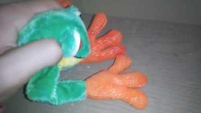 Mr froggin got depressed and jumped off the balcony