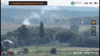 Russian KA-52 fires rockets at a Wagner PMC convoy and is then immediately shot down. 2023