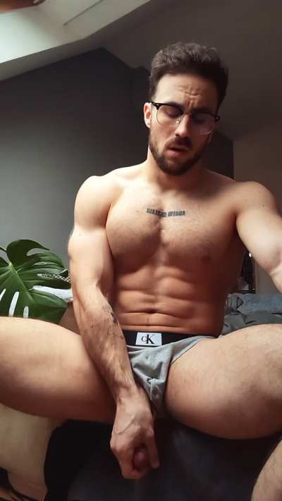 Getting my cock ready for you