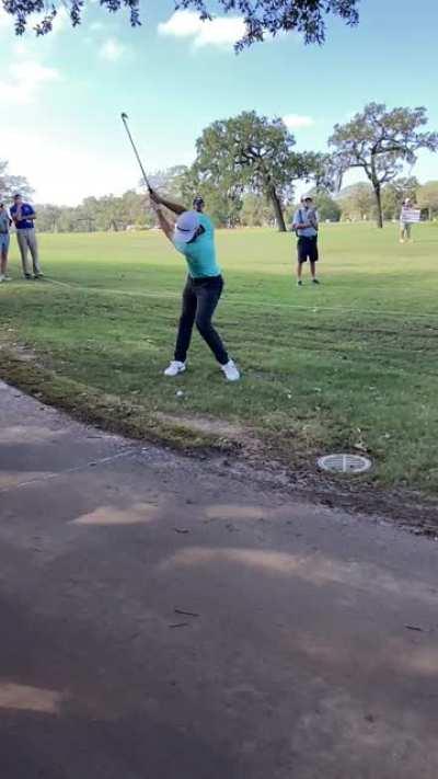 Matthew Wolff Swing Slow Motion from Day 1 Houston Open