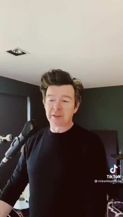 How the vocals were made for “Never Gonna Give You Up”