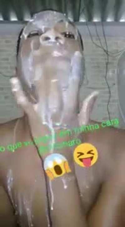 Supremacista Branco dando apoio &agrave; Bolsonaro