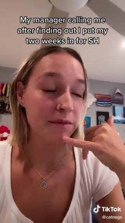 TFW you go to tiktok instead of HR