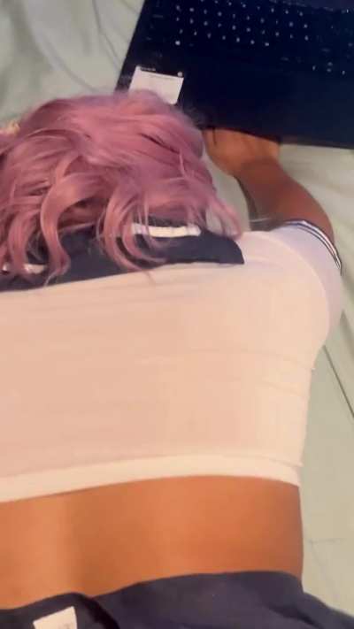 Amateur Anal Big Ass Doggystyle Latina NSFW POV Sex Thick WatchingPorn Porn GIF by alejandra_y_michael