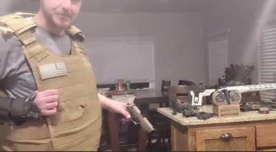 He even mentions Darwin awards…extra points for him being self aware?