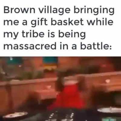 This happens to me almost every time in tribal stage. This GIF reminded me of it, so I thought it'd be a good meme.