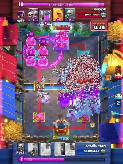 Wanted to try this as well. Almost crashed the game!