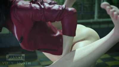 Claire riding (Wanksy) [Resident Evil]