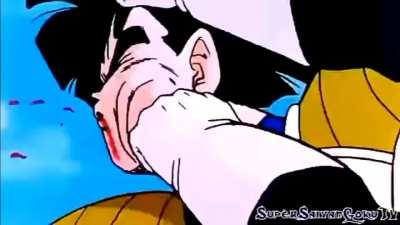 The fact that Bulma watched Vegeta beat up her childhood friend's child and nearly kill him, yet decided to marry him is beyond me.