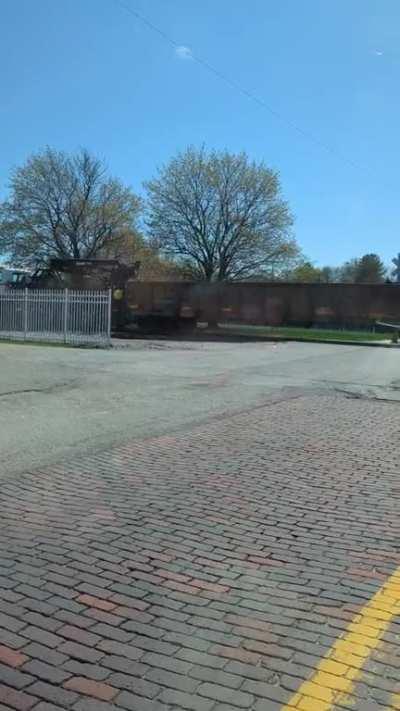 Have never seen this before... Can anyone shed some light on the Semi Train??