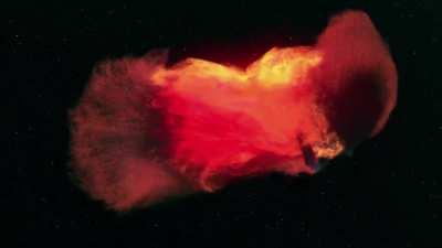 Billions of years ago, a planetary object named Theia impacted with a young Earth, totally destroying the first version of our planet, but adding crucial amounts of iron to form a new core. Eventually the debris from the impact also formed the Moon.