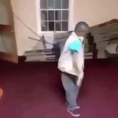 Yo en el kinder en el día de la independencia