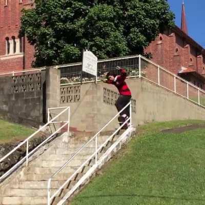 WCGW trying to do a skateboard routine