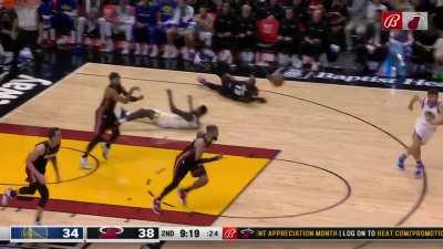 [Highlight] Massive Chase Down Block from Bam Adebayo leads to a Strus Dunk on the Other End