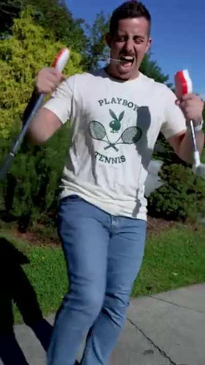 I invent unnecessary products and today I created the Pissed Off Putter.